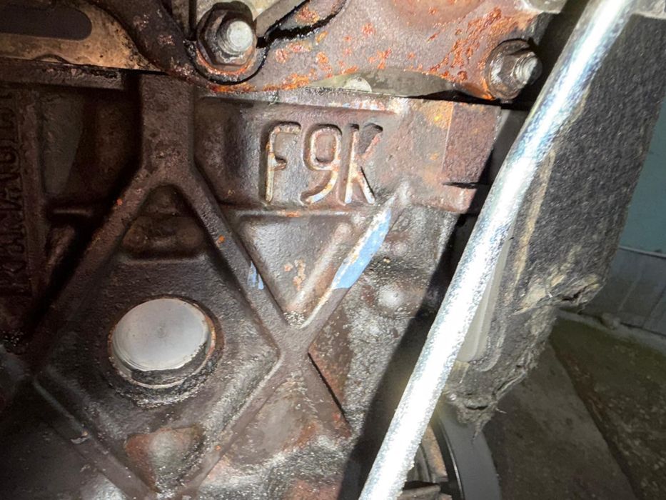 Silnik kompletny 1.9 cdti opel vivaro kod F9K