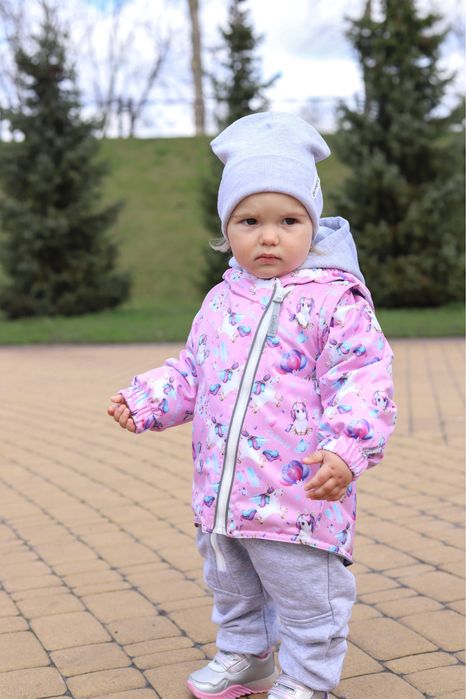 Куртка жилетка для дівчинки