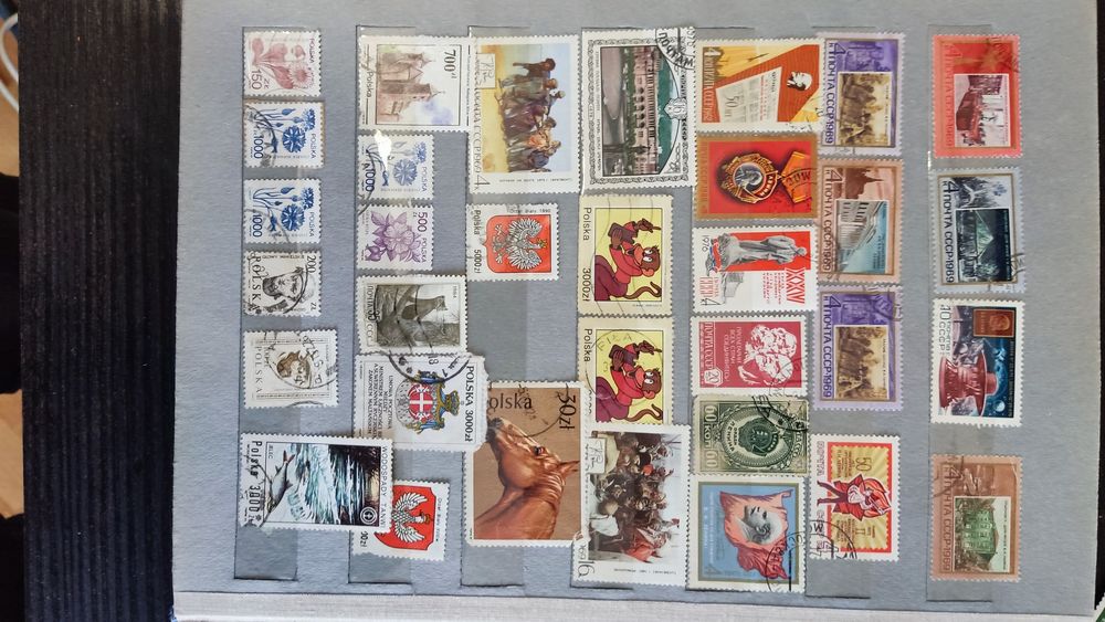 Поштові марки старі