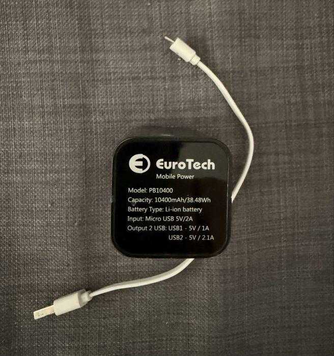 Powerbank Eurotech 10400mAh