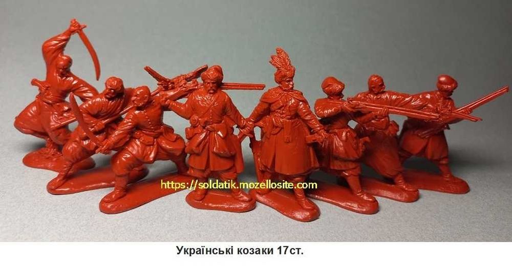 ゴトジンミニ　４本まとめ売り Коллекционные солдатики набор 8фигур в 8позах украинские воины