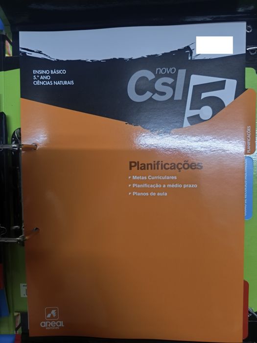 CSI 5 (manual, ca e dossier do professor) COM SOLUÇÕES