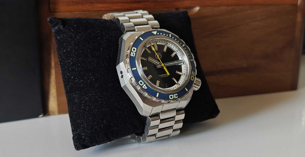 Zegarek Zelos Hammerhead2 1000m Diver Nurek Ball Oris Unikat Okazja