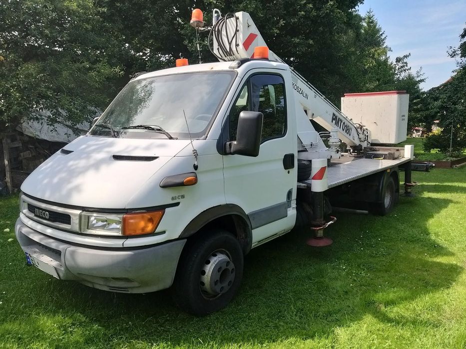 Iveco Daily  Podnośnik Koszowy BUMAR PMT0180 na Iveco Daily 65c15 2002r 250kg udżwi