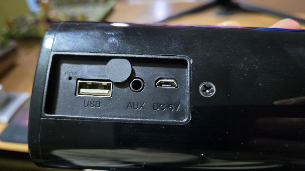 Coluna Bluetooth, pc, com fios