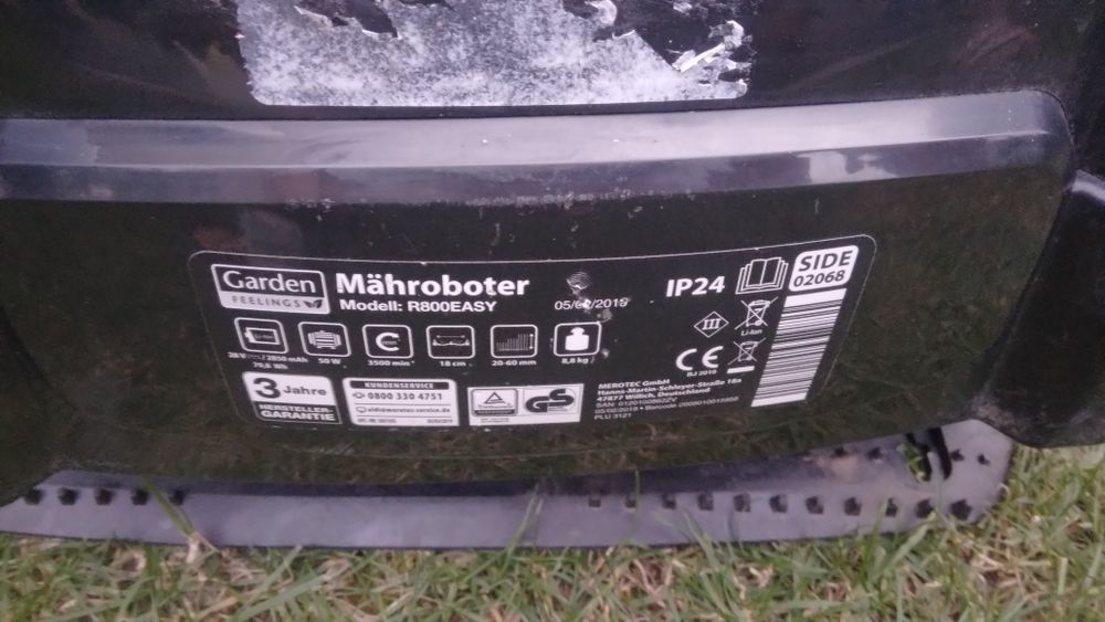 Robot koszący Garden FEELINGS 800m² kosiarka samojezdna