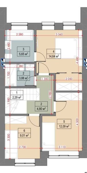 Сучасне котеджне містечко біля «На Щасливому» | 105 м² | Всі мережі