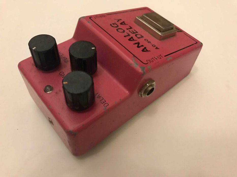 Ibanez AD-80 Vintage Analog Delay Effects Pedal MN3005 Chip