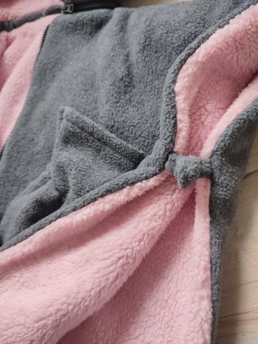 Otulacz zimowy do fotelika dziecięcego