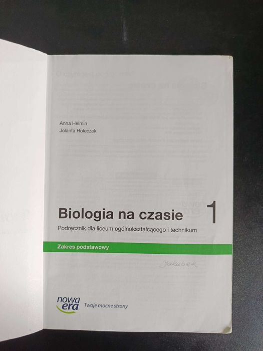 Biologia na czasie 1
