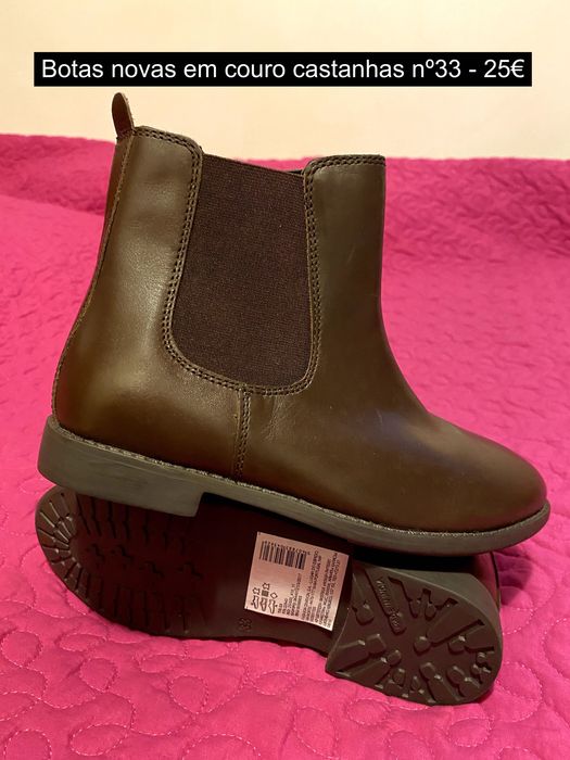 Botas Novas, únicos tamanhos (nº28 ao nº34)