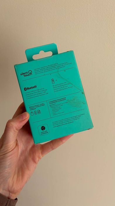 Безшумна мишка комп'ютерна M240 Silent Logitech, нова,