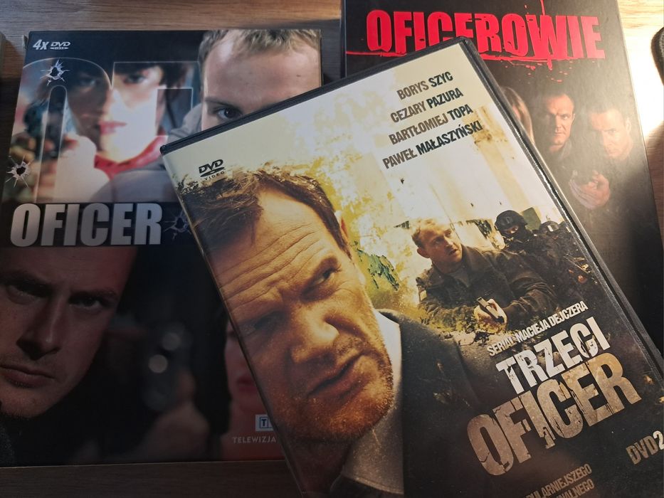 Oficer + Oficerowie + Trzeci oficer | kompletny serial | 12xDVD