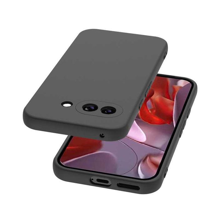 Google Pixel 9A Хит Продаж! Чехол Shell Mate Black Чохол