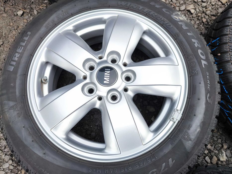 Koła Mini ONE F55 F56 F57 15 cali 5x112 ET46 Opony 175/65 Czujniki