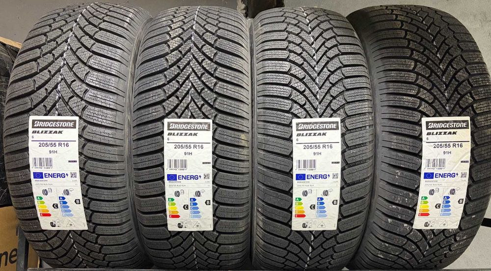 205/55R16 Bridgestone Blizzak 6 cztery nowe opony zimowe 2026