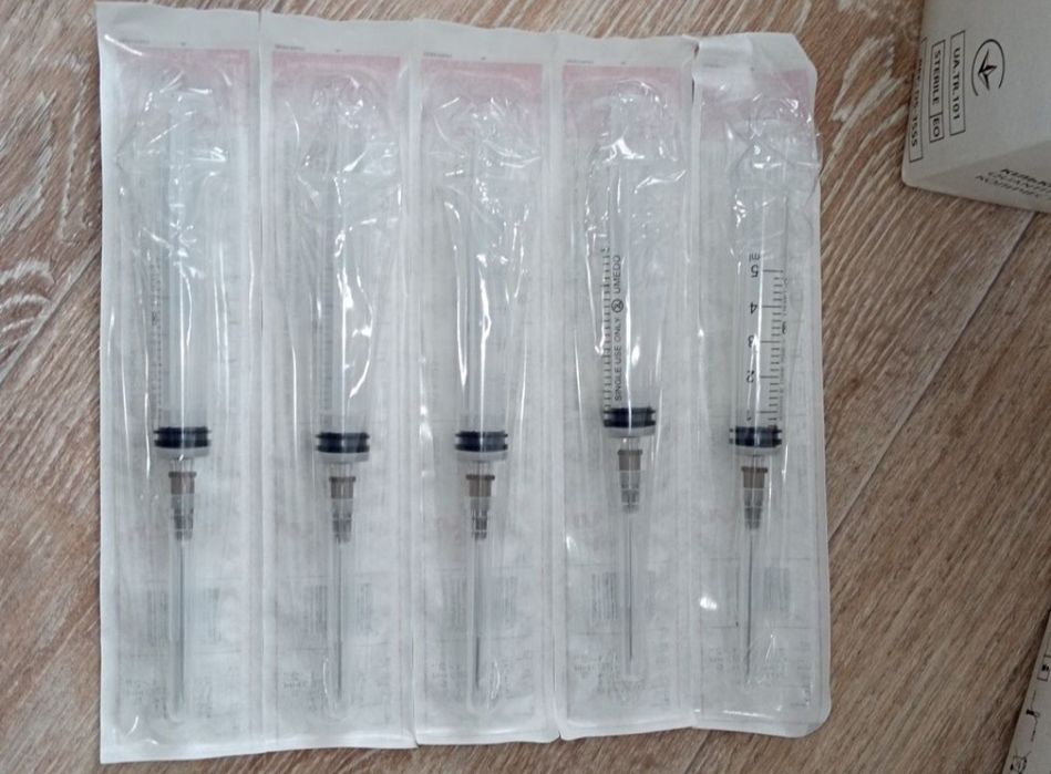 Шприц медичні 5 мл