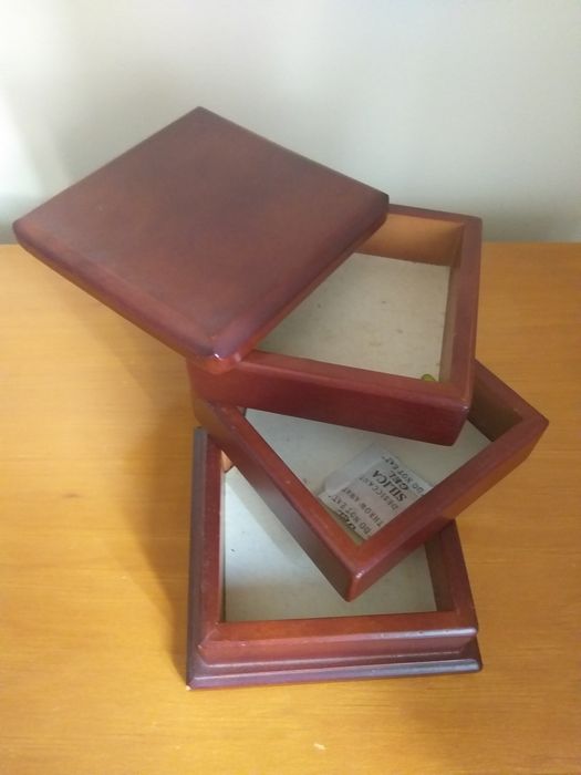 Cubos para fotos e cubo de arrumação