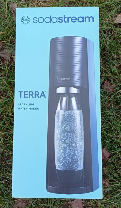 Saturator wody SODASTREAM Terra z butelką 1l i nabojem.