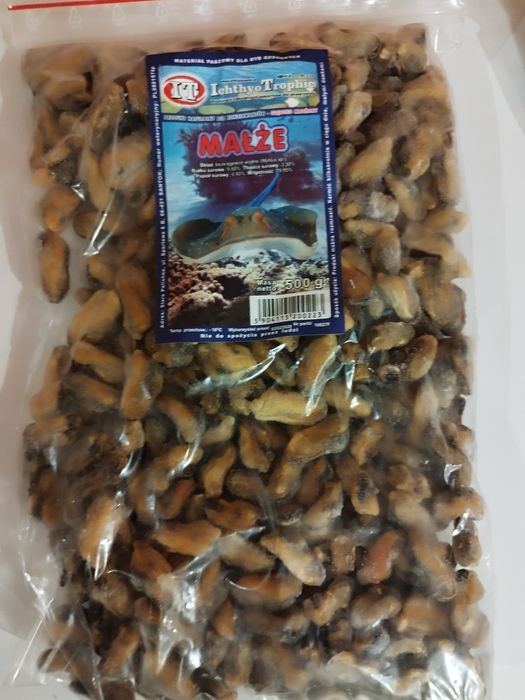 Małże całe worek 500 g