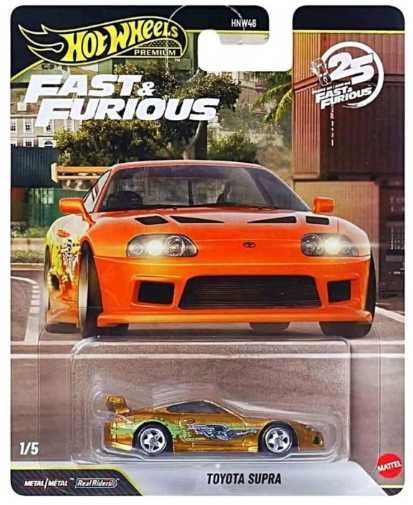 Hot wheels premium Toyota Supra FAST & FURIOUS CHASE