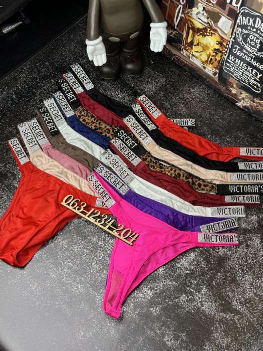 Жіночі трусики Victoria Secret бразіліана стрінги ПРЕМІУМ ЯКІСТЬ