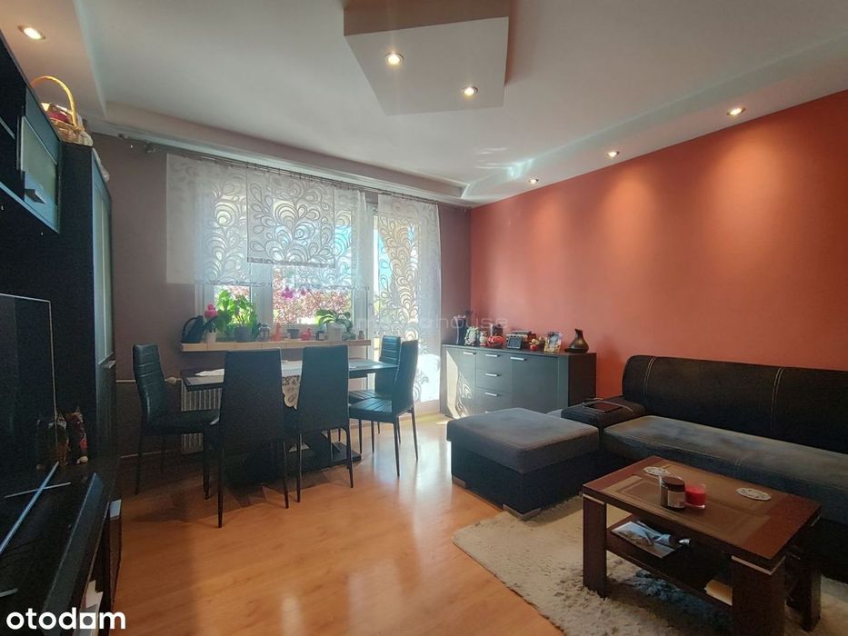 48 m², 2 pokoje, I piętro, balkon i zieleń