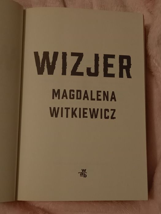 Książka wizjer Magdalena Witkiewicz