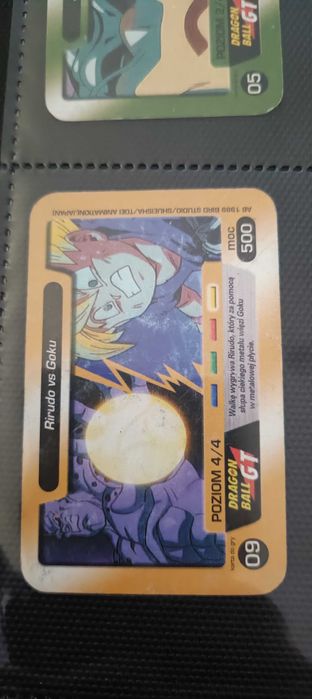 Karty Dragon Ball Chio