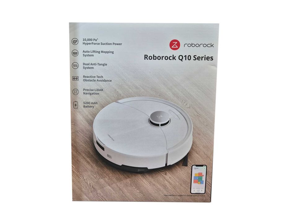 Robot sprzątający Roborock Q10 PF biały mopowanie
