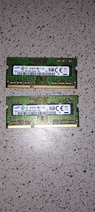Ddr3  soddim 4gbx2шт= 8gb