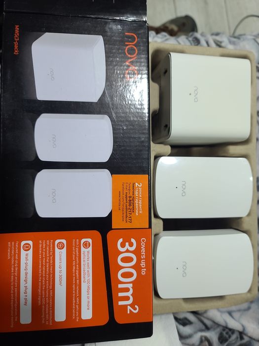 Продаю Mesh Wi-Fi систему Tenda Nova MW3