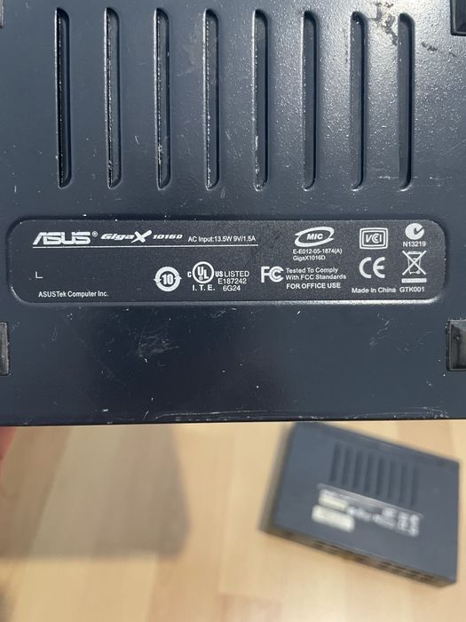 Мережевий комутатор (switch) ASUS GigaX 1016D