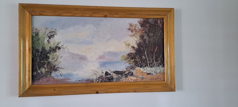 Obraz olejny,pejzaż