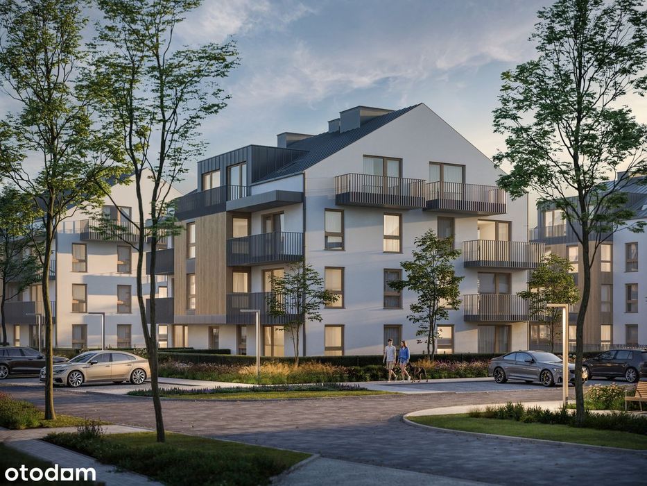 1-pokojowe mieszkanie 60m2 + 2 balkony