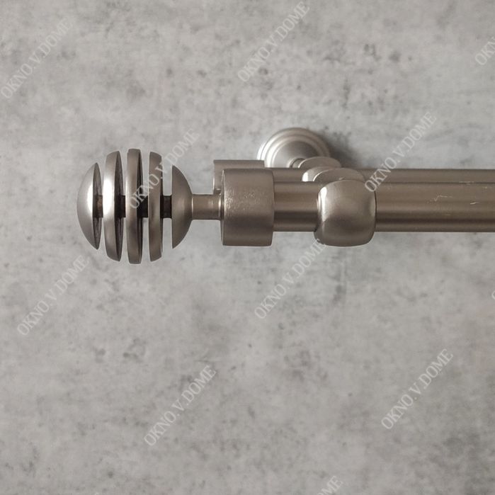 Карниз для штор, цвет Сатин