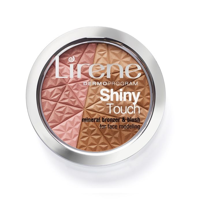 Lirene mineralny bronzer z różem modelujący owal twarzy 9g