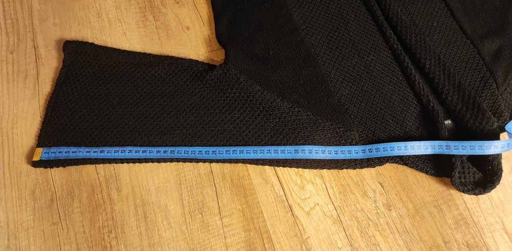 Kappahl czarne kimono krótki kardigan , narzutka S M L