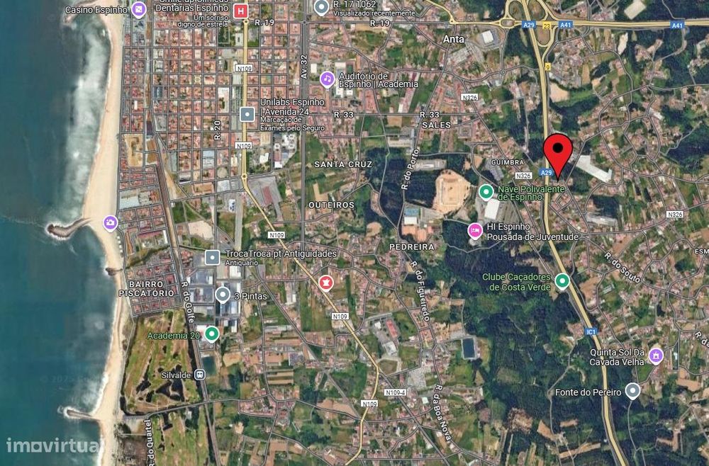 Terreno Para Construção  Venda em Anta e Guetim,Espinho