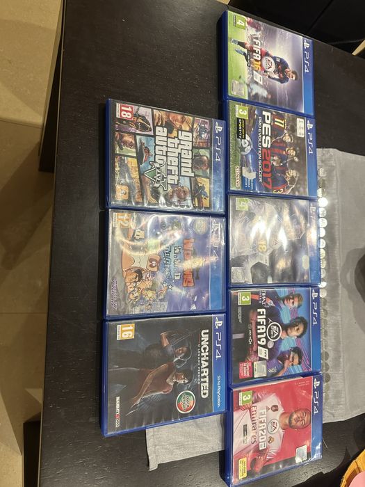 Jogos da PSp4  os da foto