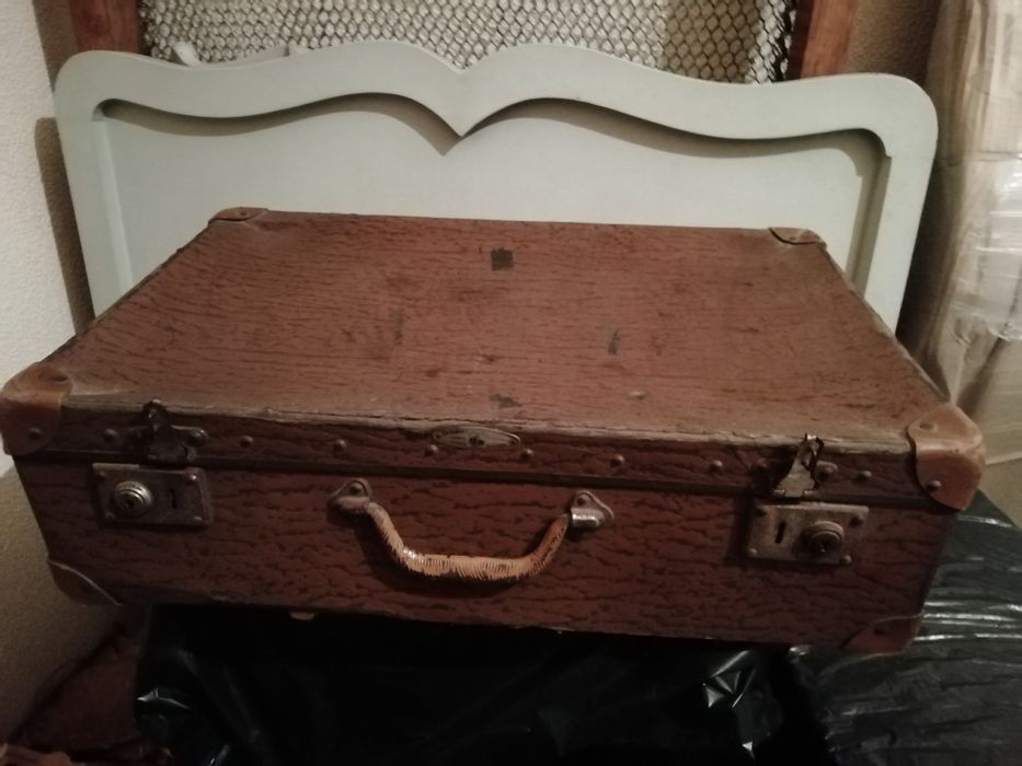 Mala de Viagem  Castanha, Vintage