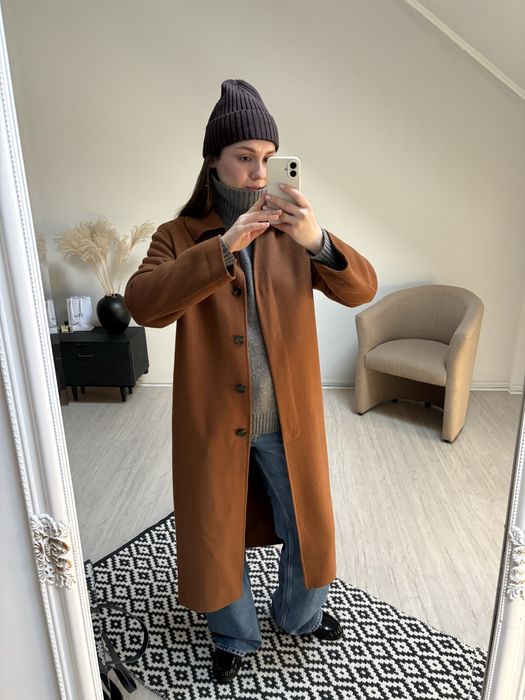 Пальто Hugo Boss вовна шерсть