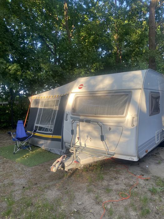 Noclegi Sopot 20 m do plaży - prywatna, rodzinna przyczepa kempingowa.
