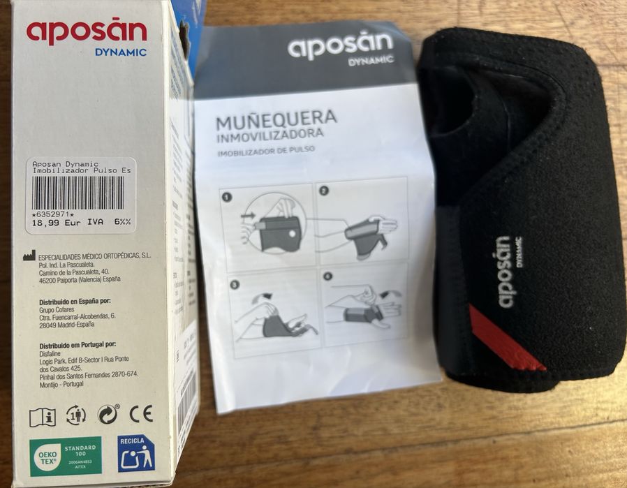 Pulso elastico com reforço