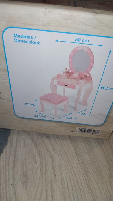 Toucador brincar menina