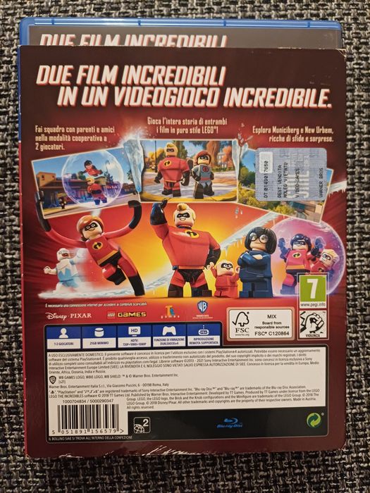 Gra PS4 LEGO Gli Incredibili