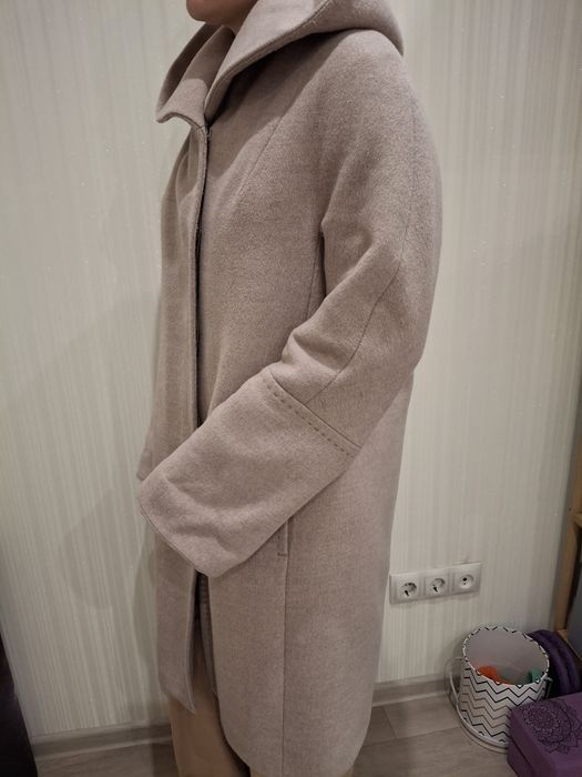 Зимове пальто альпака шерсть 48