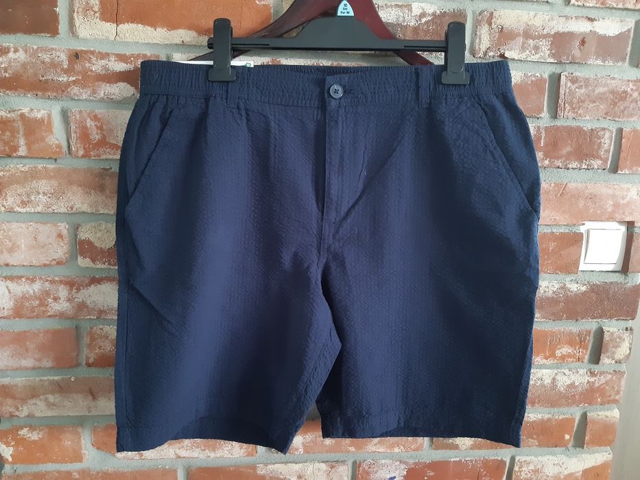 Szorty męskie krótkie spodenki granatowe marki Livergy w rozmiarze L