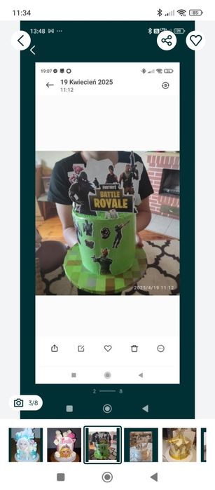 Ciasta, torty, monoporcje, deserki domowej roboty, Łódź Widzew