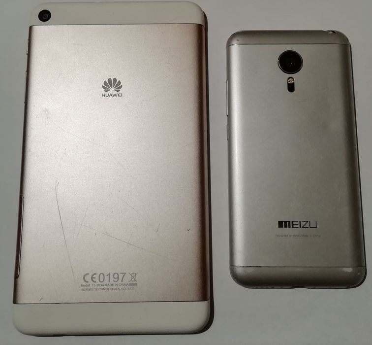 Планшет Huawei t1-701u, телефон Meizu mx5. Одним лотом!